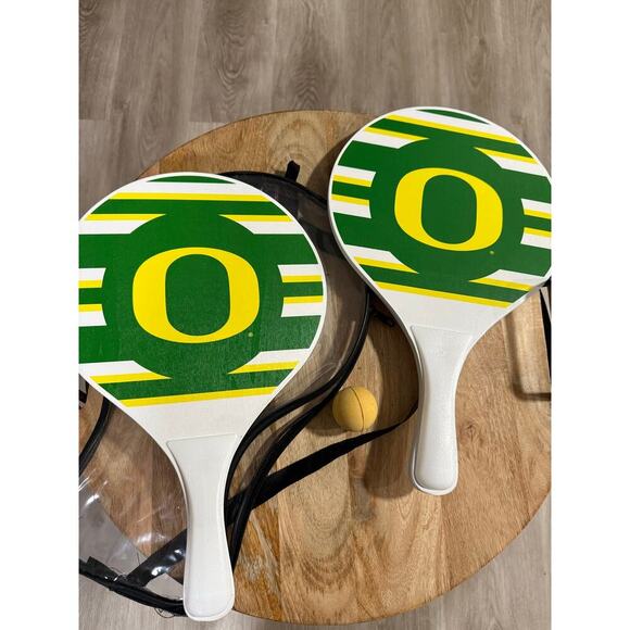 Oregon Ducks Beach Paddle Set, Carry Case, University of Oregon - Picture 4 of 7
